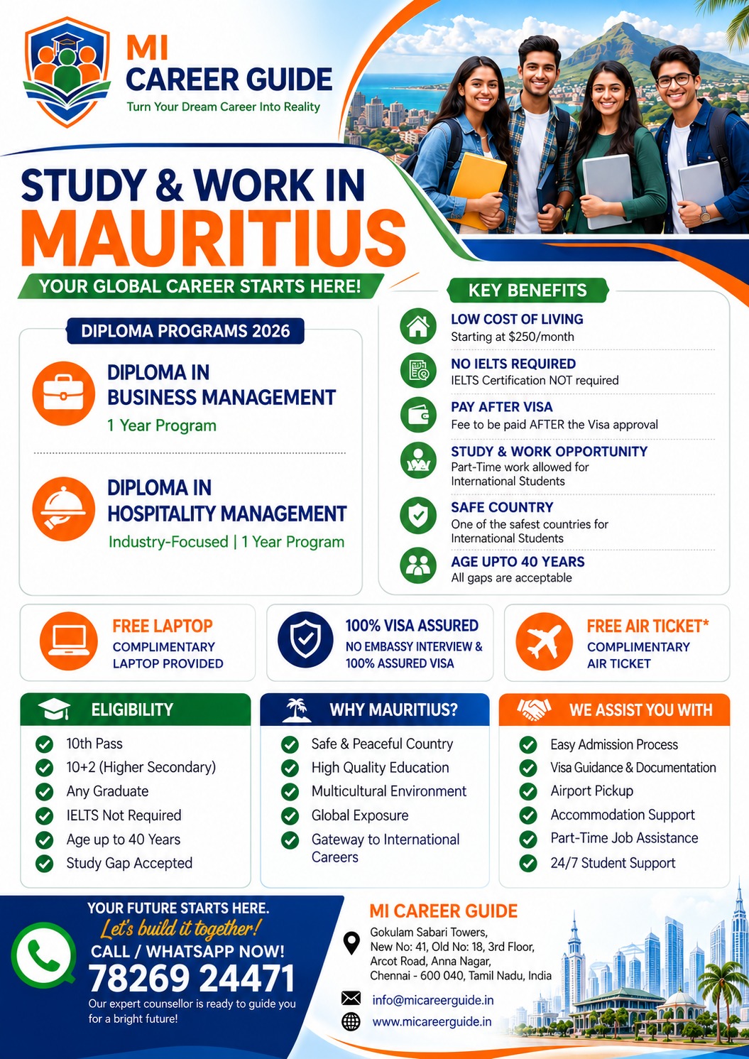 Global University Pathways Brochure - MI Career Guide